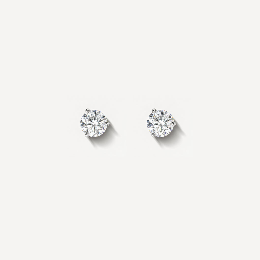 Brinco Solitaire Diamante Signature em Ouro 18k