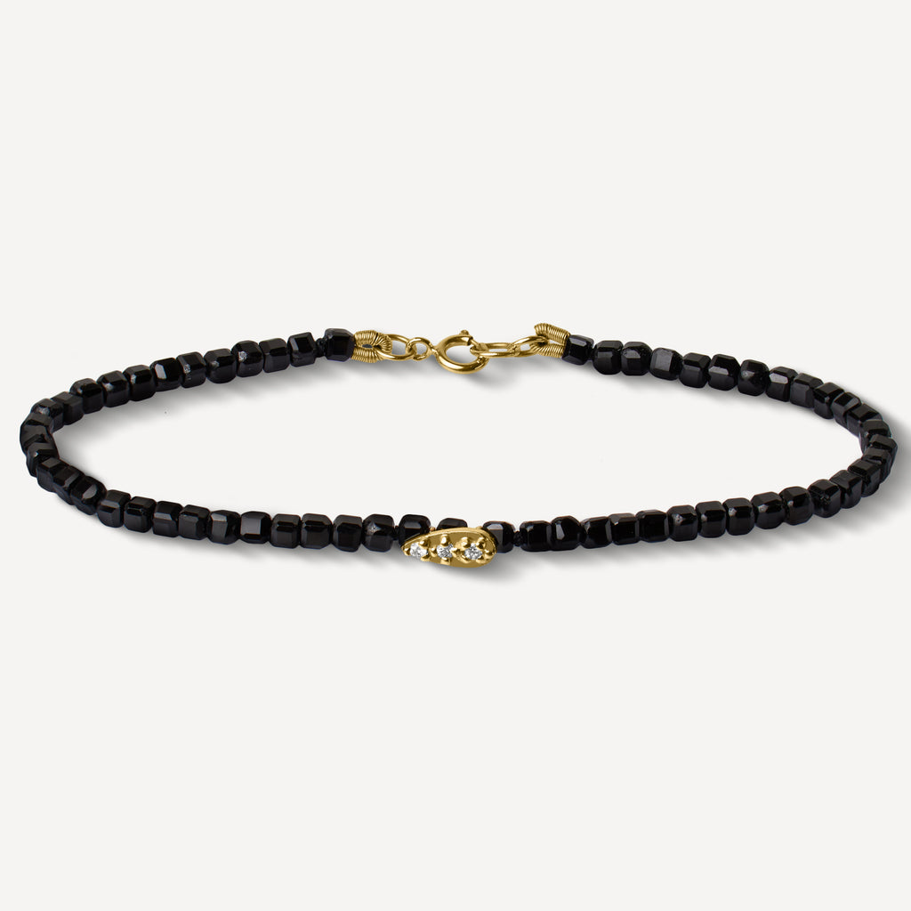Pulseira Antique Éspinelio em Ouro 18k e Diamante