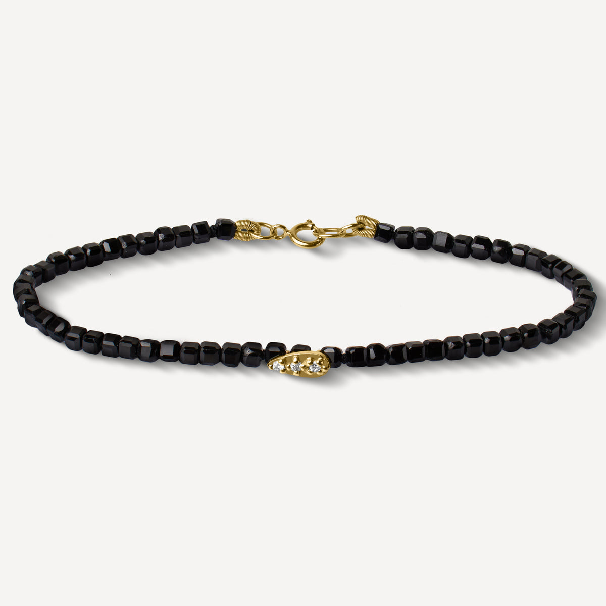 Pulseira Antique Éspinelio em Ouro 18k e Diamante