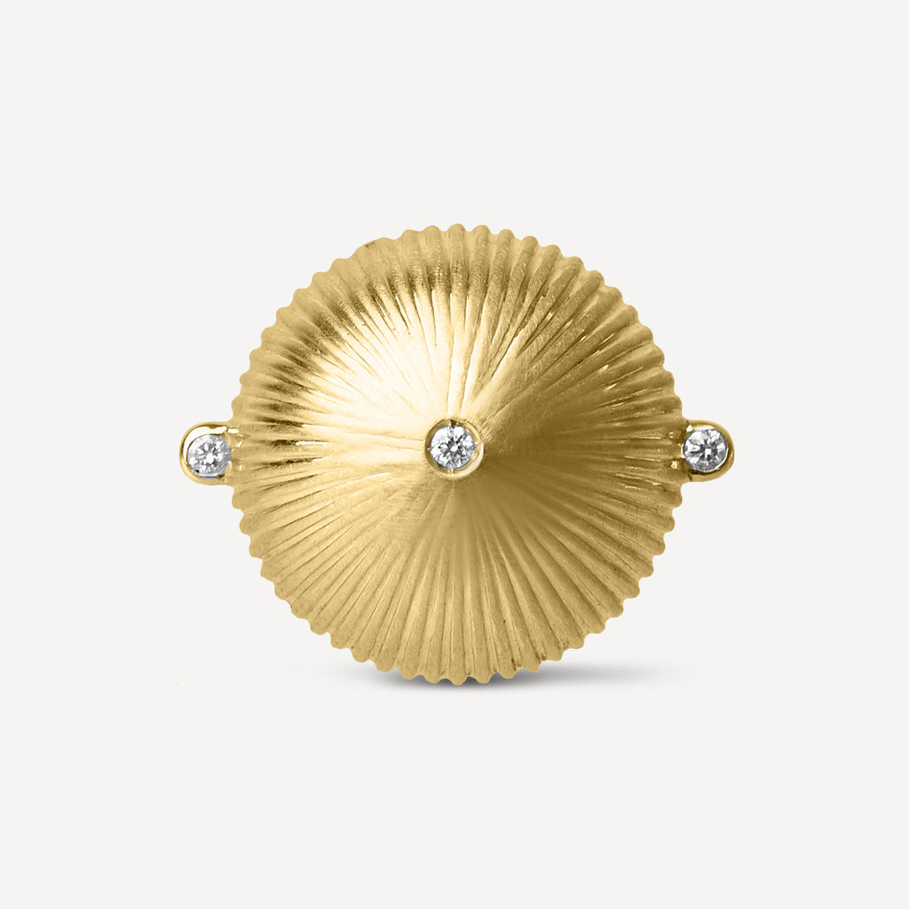 Anel Relíquia em Ouro 18k e Diamantes