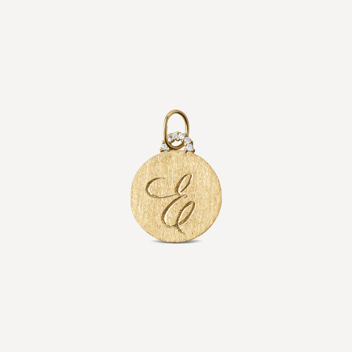 Pingente Lettre em Ouro 18k e Diamantes