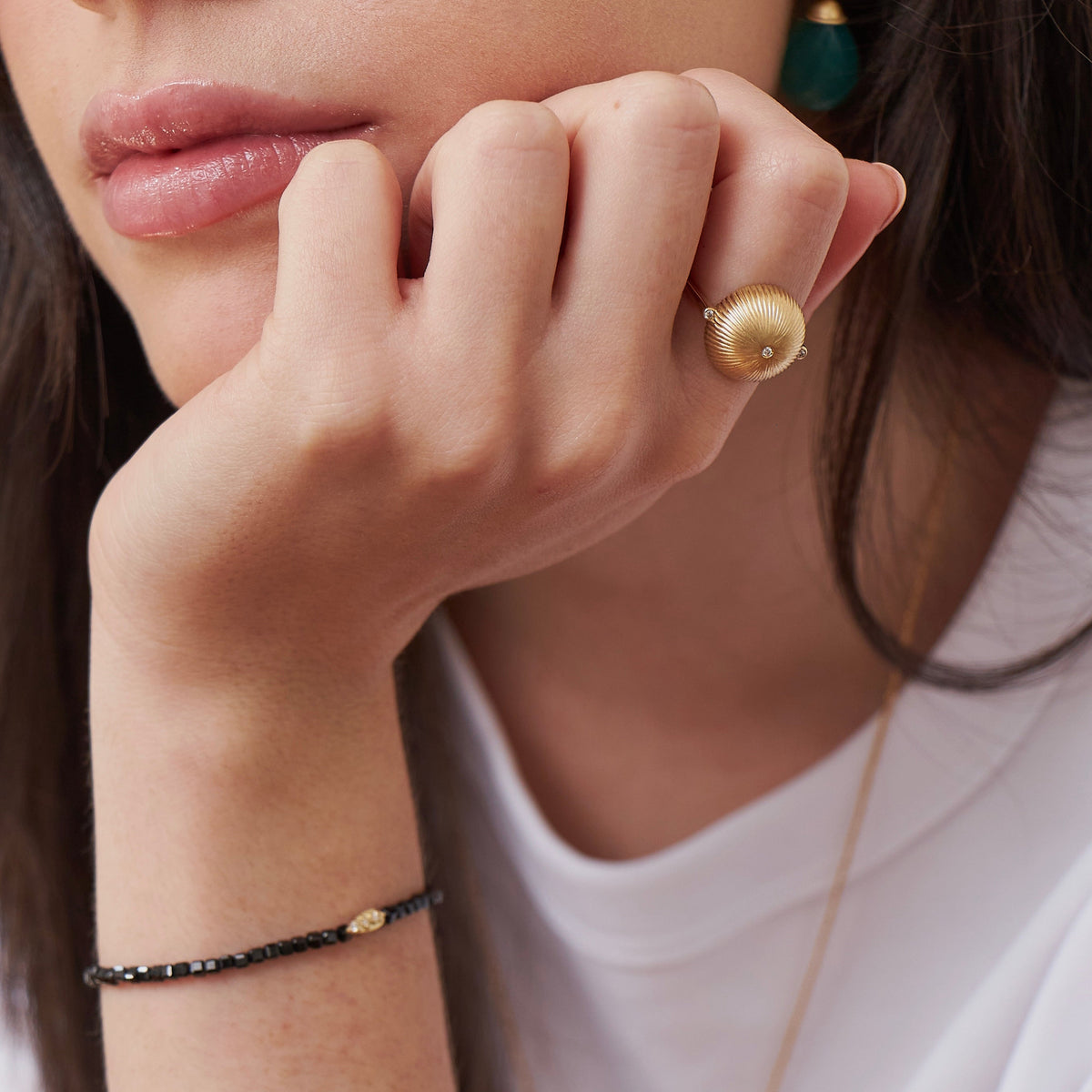 Anel Relíquia em Ouro 18k e Diamantes