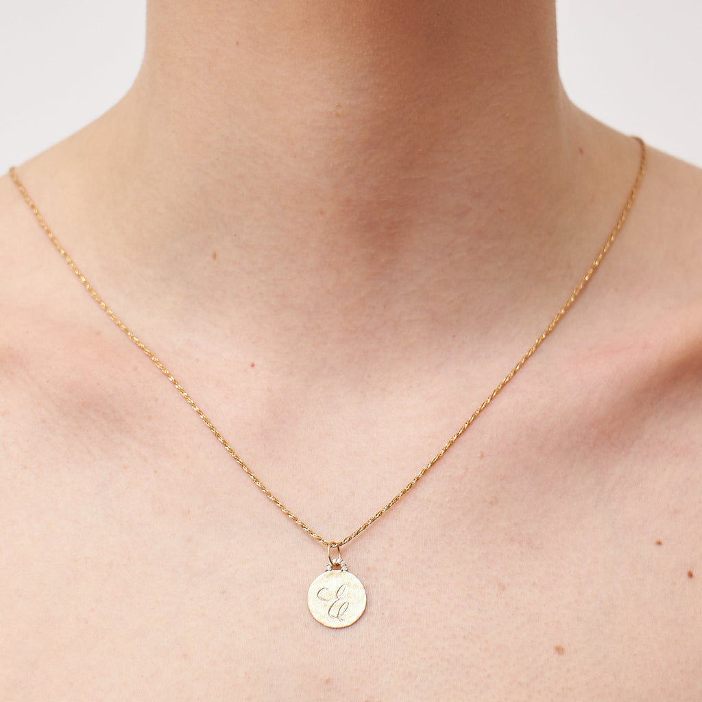 Corrente Tressé 40cm em Ouro 18k