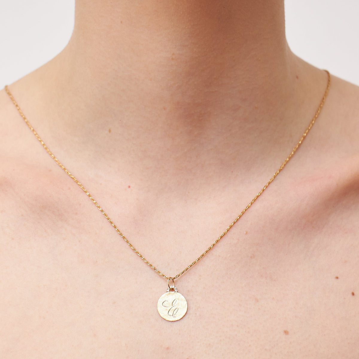 Corrente Tressé 40cm em Ouro 18k