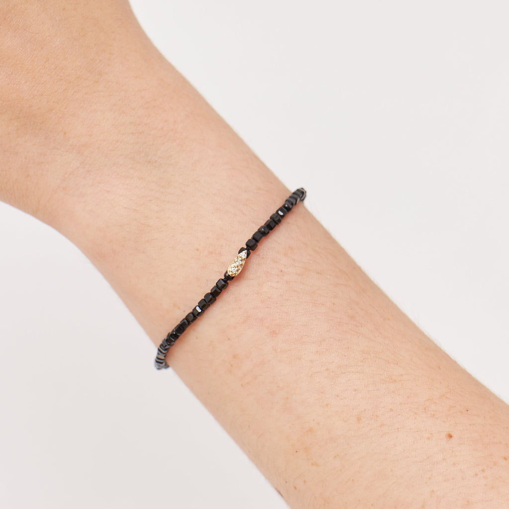 Pulseira Antique Éspinelio em Ouro 18k e Diamante