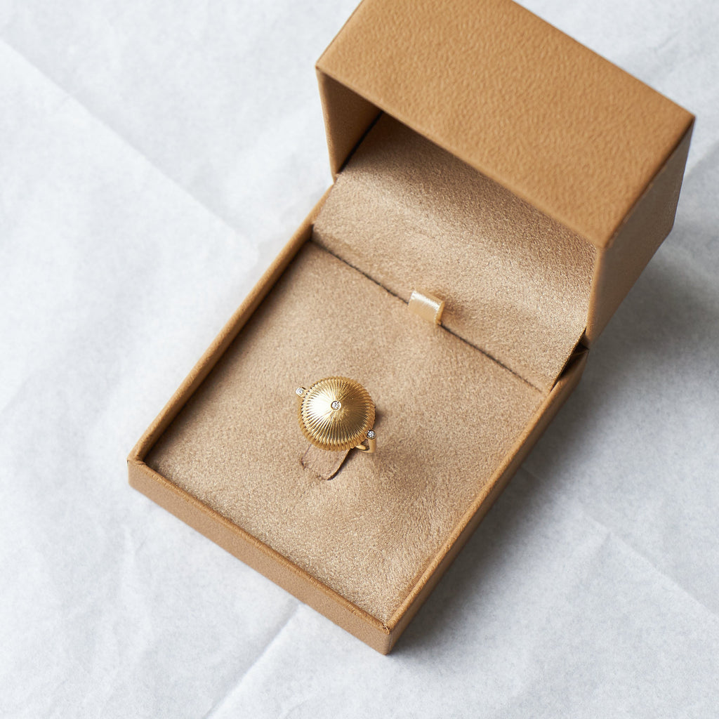 Anel Relíquia em Ouro 18k e Diamantes