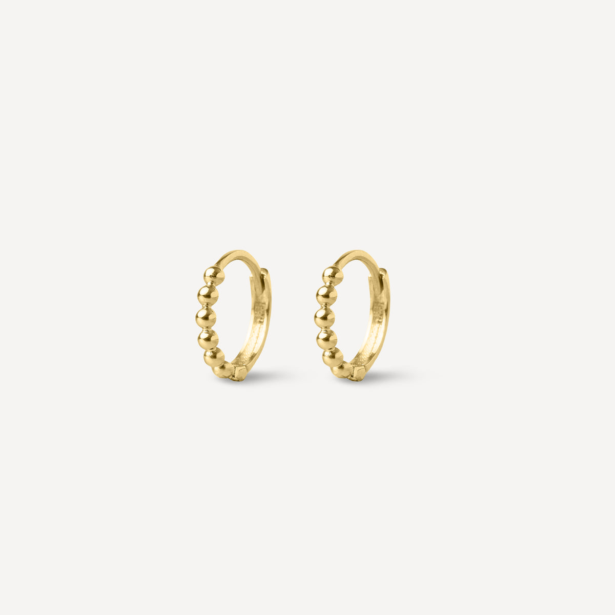 Argola Grains em Ouro 18k